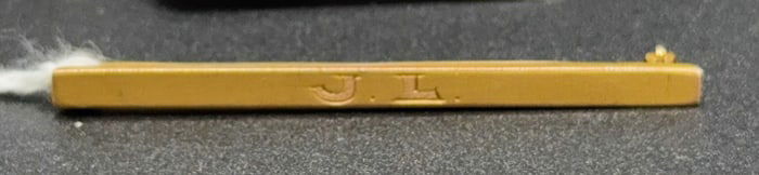14KT GOLD BAR PIN