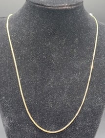 14KT YELLOW GOLD CHAIN NECKLACE