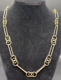 14KT YELLOW GOLD CHAIN NECKLACE