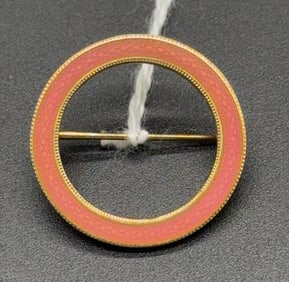 14KT GOLD ENAMEL PIN