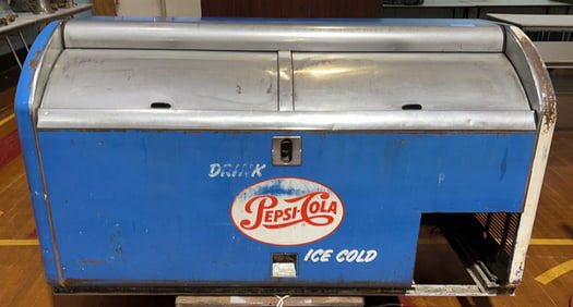 VINTAGE PEPSI COLA 2 DOOR COOLER
