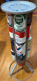 ATLANTIC MOTOR OIL CAN RACK