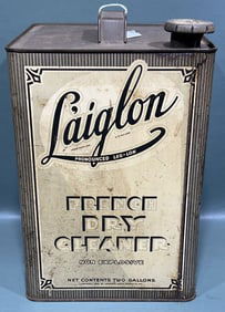 LAIGLON ADVERTISING TIN (FRENCH DRY CLEANER)