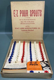 CAMBRIDGE MD ADVERTISING "E-Z POUR SPOUTS CASE"