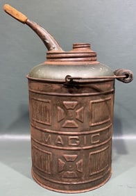 MAGIC KEROSENE OIL ADVERTISING CAN