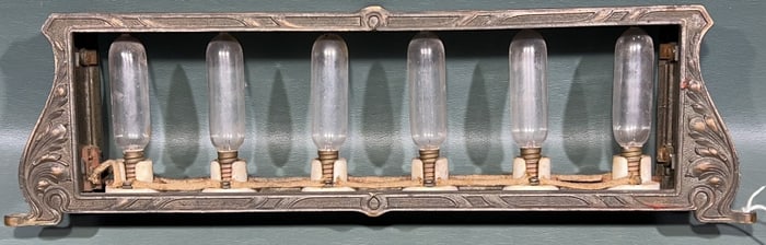 DECO STYLE CASH REGISTER TOP/ LIGHTED SIGN