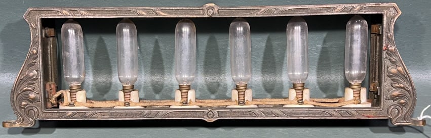 DECO STYLE CASH REGISTER TOP/ LIGHTED SIGN (1 of 6)