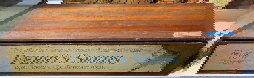 FERRY'S SEEDS ADVERTISING SEED DISPLAY BOX (1 of 9)