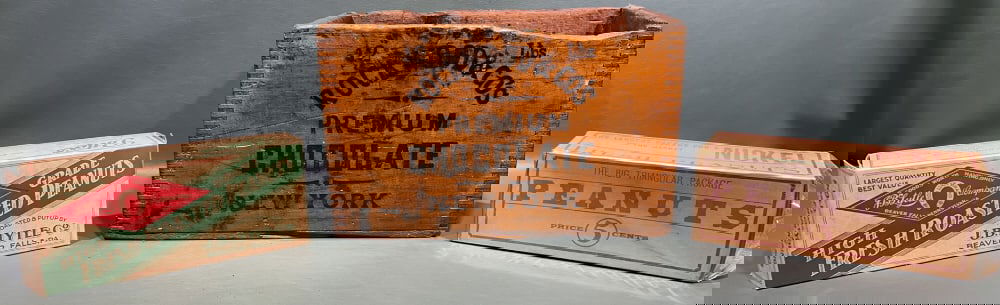 ROCKWOOD PREMIUM CHOCOLATE ADVERTISING BOX & (1 of 7)