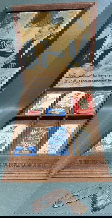 VINTAGE PALL MALL ADVERTISING DISPLAY (1 of 7)