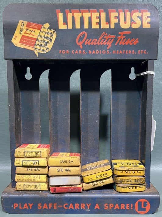 LITTELFUSE METAL ADVERTISING DISPLAY RACK (1 of 5)