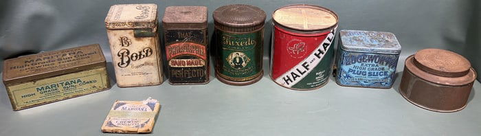 COLLECTION OF VARIOUS ADVERTISING TINS
