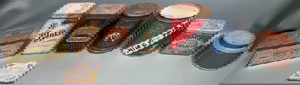 COLLECTION OF VARIOUS ADVERTISING TINS (1 of 13)