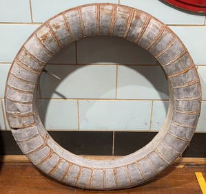 VINTAGE ADVERTISING TIRE DISPLAY