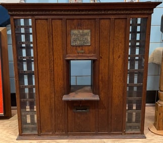 POST MASTER SUPPLY CO BALTIMORE MD. POST WINDOW