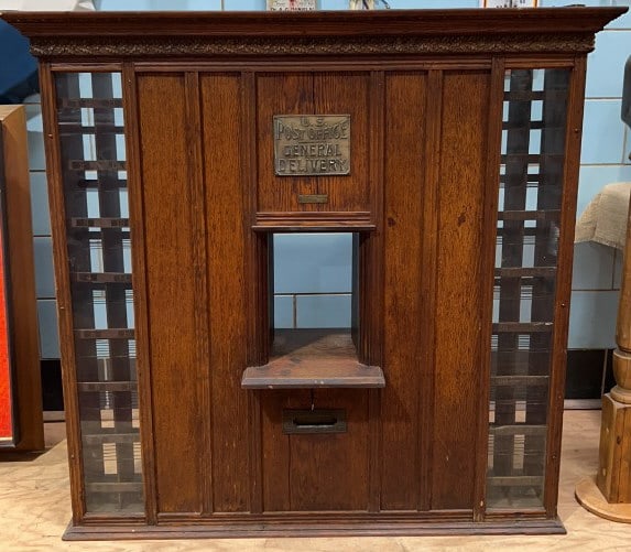 POST MASTER SUPPLY CO BALTIMORE MD. POST WINDOW: 49" X 51-1/2" X 11"