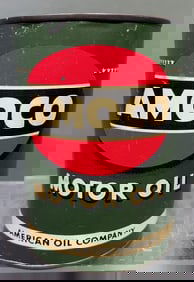 AMOCO 1 QUART MOTOR OIL CAN