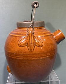 ANTIQUE STONEWARE BATTER JUG