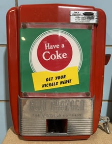 HAVE A COKE VENDO COIN CHANGER MACHINE