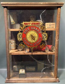 BEE-BRANDED FLAVORING EXTRACTS ADVER. SHOWCASE