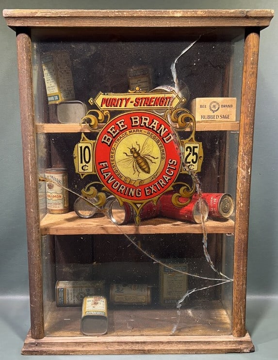 BEE-BRANDED FLAVORING EXTRACTS ADVER. SHOWCASE (1 of 7)