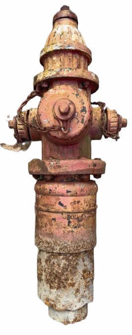 VINTAGE CAST IRON A. D. WOOD CO FIRE HYDRANT (1 of 6)