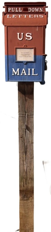 ANTIQUE CAST IRON US MAIL ~ CORBIN LOCK CO. (1 of 6)