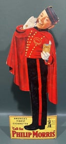 PHILLIP MORRIS JOHNNY BELL BOY COUNTER STAND