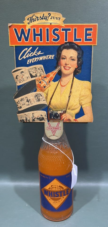WORLD WAR II WHISTLE BOTTLE TOPPER ADVERTISING (1 of 5)
