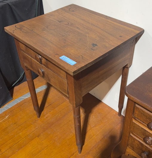 HANDMADE 2 DOOR WALNUT WORK TABLE - 6