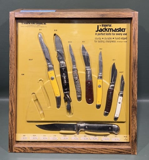 IMPERIAL JACKMASTER PEN KNIFE ADVERTISING DISPLAY (1 of 3)