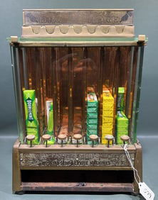 HOSKIN'S 5 CENT GUM & MINT COUNTERTOP VENDING MACH