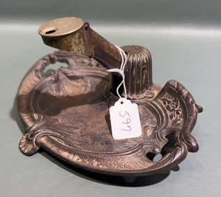 ANTIQUE CAST IRON CIGAR CUTTER