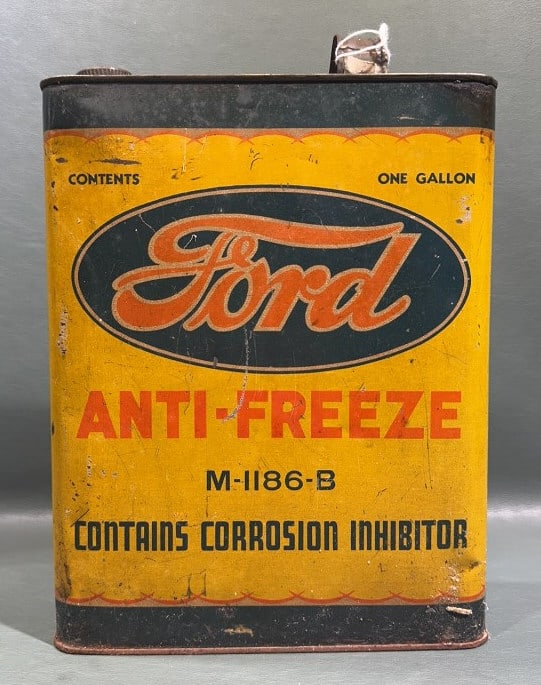 FORD ANTIFREEZE 1 GAL. ADVERTISING CAN (1 of 4)