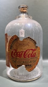 EARLY COCA-COLA 1 GAL. SYRUP JUG