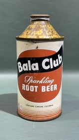 BALA CLUB SPARKLING ROOT BEER BOTTLE W/CONE TOP
