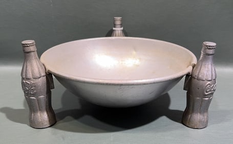 1935 COCA-COLA ALUMINUM PRETZEL DISH