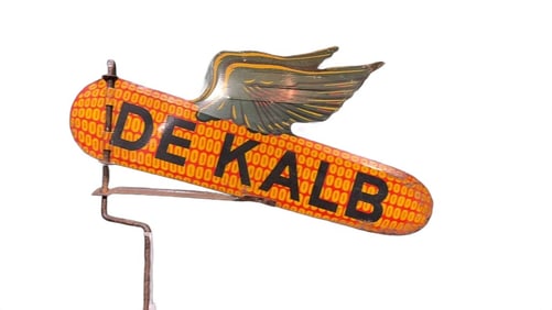 DEKALB SEED CORN ADVERTISING WEATHERVANE