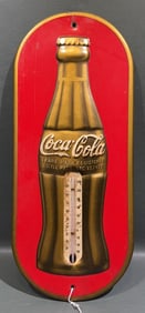 COCA-COLA 1938 GOLD ANNIVERSARY THERMOMETER
