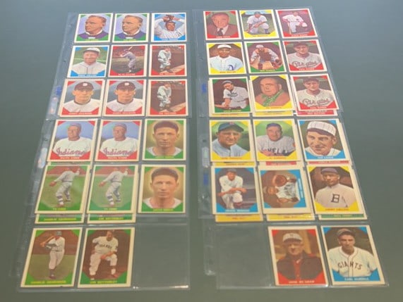 50 1960 FLEER BASEBALL CARDS (1 of 4)