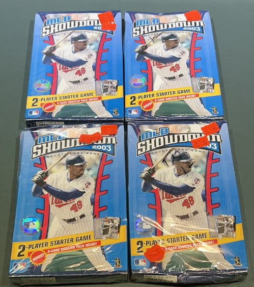 4 MLB SHOWDOWN 2003 SPORTS CARD GAMES SEALED (1 of 2)