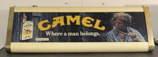 CAMEL CIGARETTES BILLIARDS HANGING LIGHT (1 of 2)