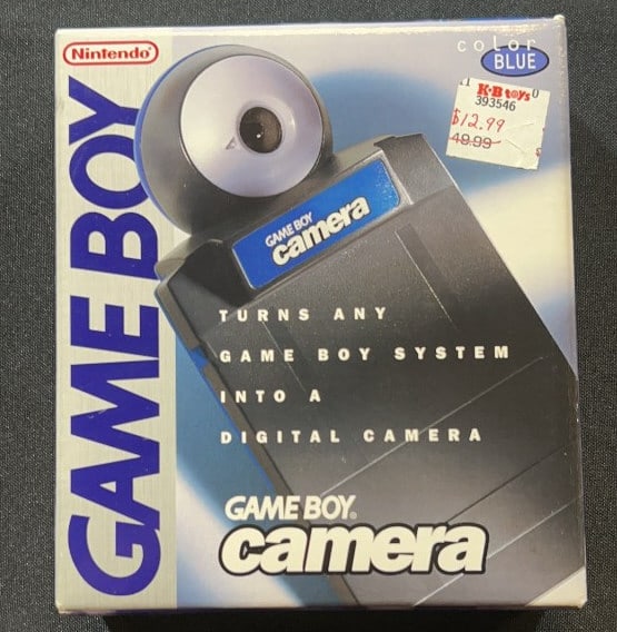 NINTENDO GAMEBOY BLUE CAMERA SEALED IN BOX (1 of 5)