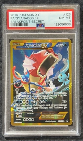 XY FA GYARADOS EX BREAKPOINT 123/122 POKEMON CARD (1 of 2)