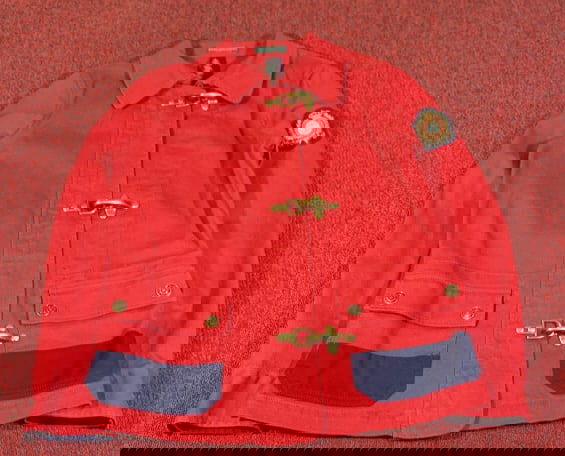 RALPH LAUREN JEANS CO. JACKET W/ BRASS BUCKLES (1 of 6)