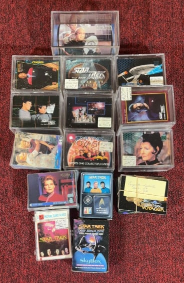 (15) CASES & BUNDLES Of STAR TREK TRADING CARDS (1 of 5)