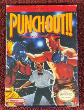 NINTENDO NES PUNCH OUT GAME W/ BOX (1 of 3)