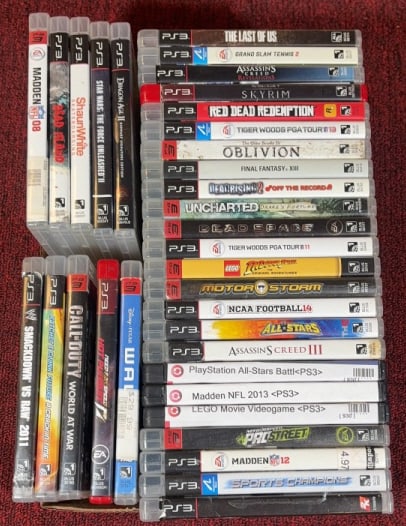 (34) PLAYSTATION 3 PS3 GAMES (1 of 5)