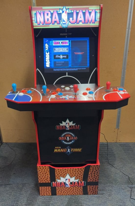 NBA JAM ARCADE 1 UP VIDEO GAME MACHINE (1 of 5)