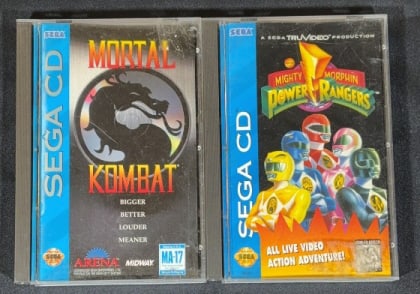 (2) SEGA CD VIDEO GAMES W/ CASES (1 of 3)